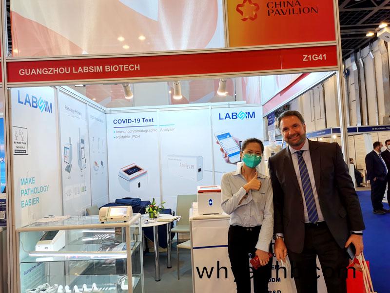 【展(zhan)會迴顧】藍(lan)勃(bo)生(sheng)物精綵(cai)亮(liang)相2022 MEDLAB Middle East